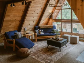 A-Frame near Mt. Rainier + Hot Tub + EV + Firepit - Image 2