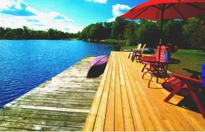 FIR Cabin: Lakefront Hideaway Resort - 2 bedroom - Image 3
