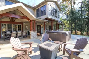 Lake Dreams, A Luxury 5-Bedroom Lakefront Home with Hot Tub and Private dock - Image 2