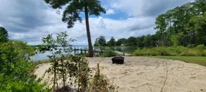Old Log Cabin School House w/10 acres on the Bay - Image 2