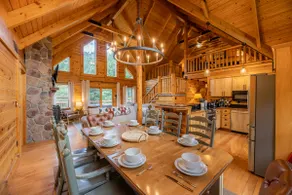 Luxe 4BR Cabin Hot tub Cozy Retreat by Snowshoe - Image 4