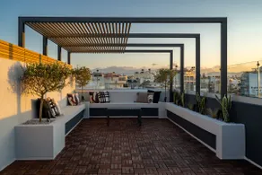 Urban Hive Tiny suite with roof garden Heraklion - Image 4