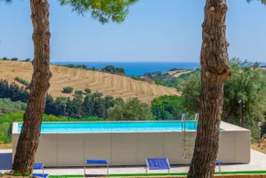 Villa mit Grill, Garten und privatem Pool | Meerblick - Image 5