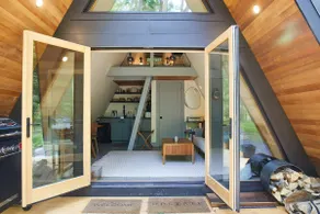 Tiny Home A-Frame with Hot Tub & Creek - Image 5