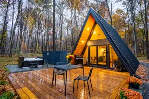 Tiny Home A-Frame with Hot Tub & Creek - Image 3
