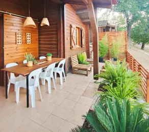 Lodge Marshall Nordic bath sauna & swimming pool - Image 3