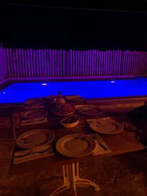 Sheltered wooden villa with private pool - Image 2