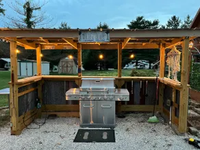 “Copper Cabin” w/ wood stove and outdoor fire pit - Image 5