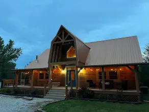 “Copper Cabin” w/ wood stove and outdoor fire pit - Image 3