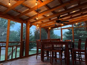 “Copper Cabin” w/ wood stove and outdoor fire pit - Image 4