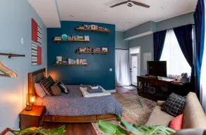 Private Street Entrance to Spacious Guest Room - Image 2