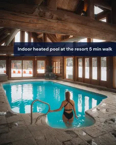 Chalet Bee with Private Hot Tub, Sauna & Pool , Fiddler Lake - Image 5