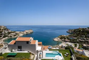 Hillside luxury villa overlooking & walking distance to Ligaria beach - Image 4