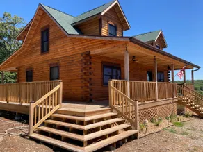 Deer Creek Cabin, on 26 acres in the Ozarks - Image 3