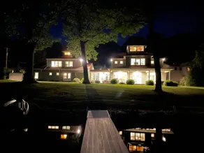 12 Bedroom Lake House, 150 ft Lakefront, 1 Acre, Beach, Ski Elk Mountain Poconos - Image 4