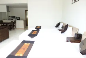 Open and clean villa-style condominium/WiFi/about 5 minutes on foot to American Village/up to 5 people - Image 4