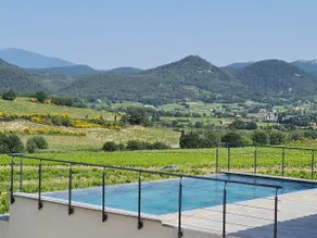 Villa piscine avec vue sur les vignes de Rasteau et le Mont Ventoux - Image 2