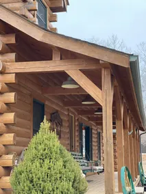 Real Log Cabin with Seasonal Pool and Hot Tub with Meramec River Access - Image 3