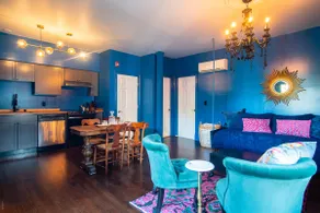 \"Shepherdess\": Mystic Blue Salon With River View - Image 2