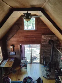 Awesome private off grid cabin with creek view. - Image 5