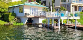 Unique Lake Goodwin Waterfront Cabin with Hot Tub - Image 2