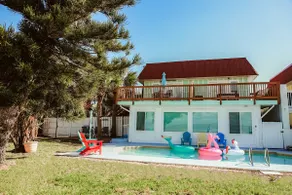Direkt am Fluss mit herrlichem Blick * Shared Pool * 200 m zum Strand - Image 2
