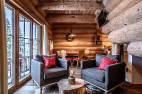 Luxury log cabin chalet - hot tub and Swiss pine sauna - Image 2