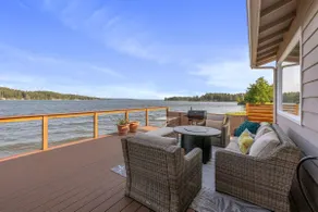 Modern Beachfront Cabin with Hot Tub and Kayaks - Image 2
