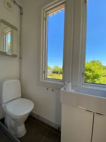 Bright gable apartment, in an older farmhouse, with a patio - Image 3