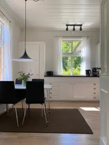 Bright gable apartment, in an older farmhouse, with a patio - Image 2