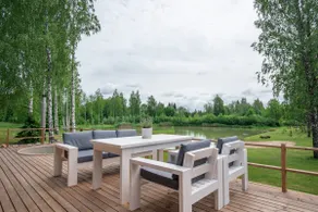 Modern holiday house on the shore of a waterhole with a sauna - Image 4