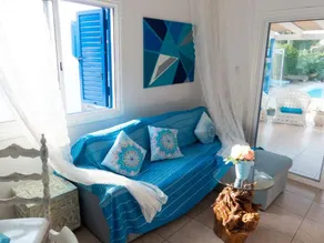 Greek Island Style 2 bedroom Villa with Pool next to the Sea - Image 2