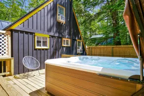 Maine A-Frame with Hot Tub, Game Room, Lake Access - Image 3