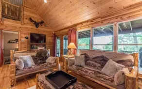 Mountain cabin with loft and view near the lake - Image 5