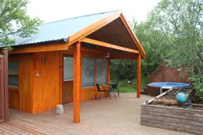 Húsafell, Relaxing and cozy cottage with hot-tub - Image 4