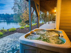 Shelton Waterfront, Fire pit, Hot tub, Game, Beach - Image 3