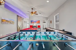 Peoria-90 Degree Heated Private Pool-Shuffleboard Table, Foosball, Pool Table - Image 2
