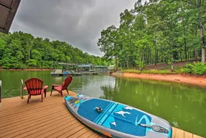 Lakefront family home w/ private dock & new deck! - Image 5