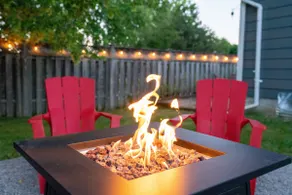King Bed Farmhouse- w/ Fire-pit, 75” TV, Ping Pong - Image 3