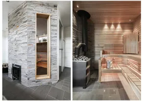 Spa cabin with jacuzzi and firewood sauna - Image 3