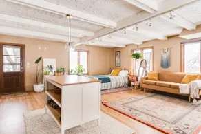 Intimate Boho Oasis with Indoor Wood Burning Stove - Image 5