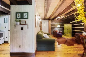 Hocking Hills Renovated 1850's Log Cabin w Hot Tub - Image 5