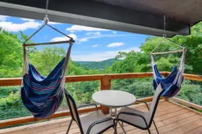 The Black Cabin on the mountain | Hot tub | Views - Image 4