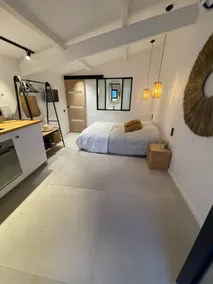 Large renovated studio, with patio, heart of the village - Image 2