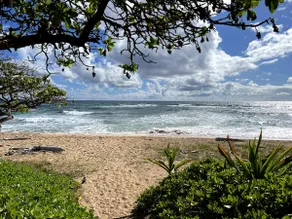 Steps to beach, Kauai Beach Villas E-13, AC, pools - Image 2