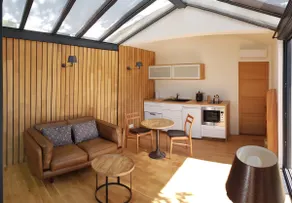 Lovers' mazet, wooden cabin with private hot tub - Image 4