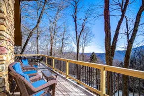 Mtn Retreat with Fireplace, Views, and Large Porch - Image 2