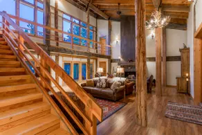 Chalet with Pool, hot tub, sauna and game barn! - Image 4