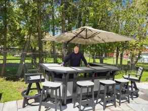 Charming outdoor dream patio/bar, 3BR home, - Image 4