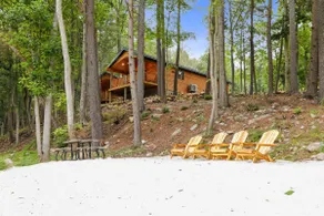 2 WATERFRONT CABINS 2 HOT TUBS 2 FIRE RINGS BEACH FISH HIKE KAYAKS TUBES GRILLS - Image 2